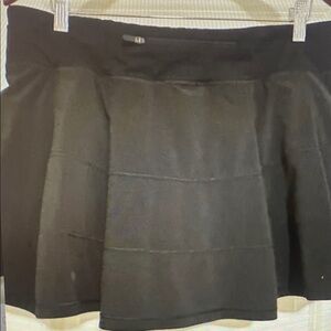 Lululemon Athletica Classic Black Skater Skirt